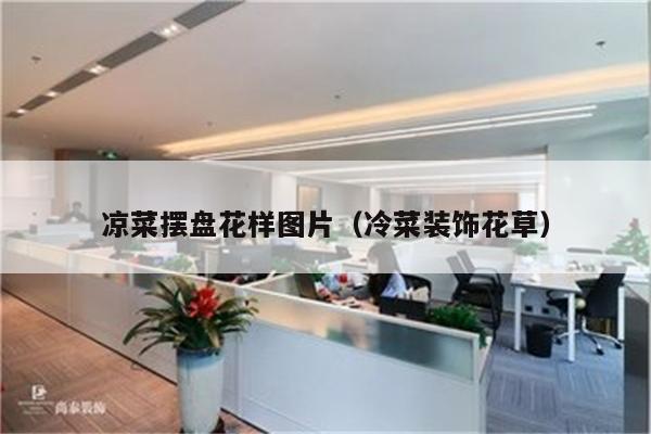 凉菜摆盘花样图片（冷菜装饰花草）