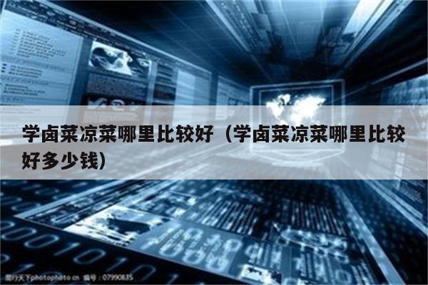 学卤菜凉菜哪里比较好（学卤菜凉菜哪里比较好多少钱）