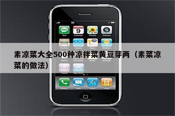 素凉菜大全500种凉拌菜黄豆芽两（素菜凉菜的做法）