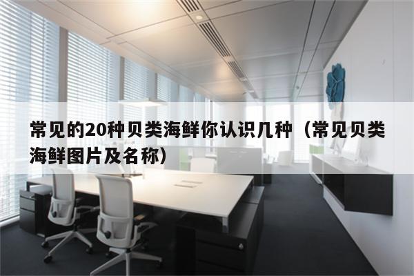 常见的20种贝类海鲜你认识几种（常见贝类海鲜图片及名称）