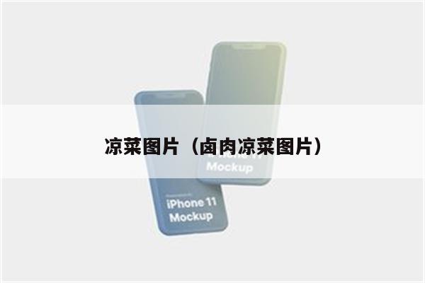 凉菜图片（卤肉凉菜图片）