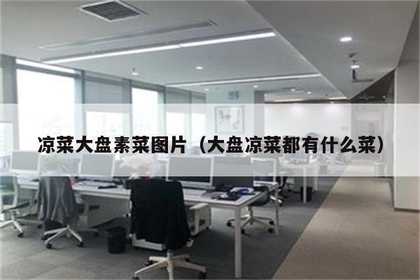 凉菜大盘素菜图片（大盘凉菜都有什么菜）